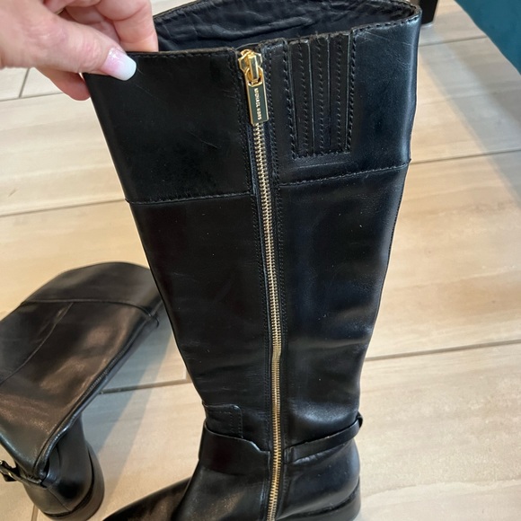 Michael Kors flat riding boots - Picture 4 of 6